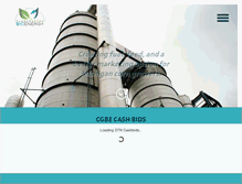 Tablet Screenshot of cgbioenergy.com